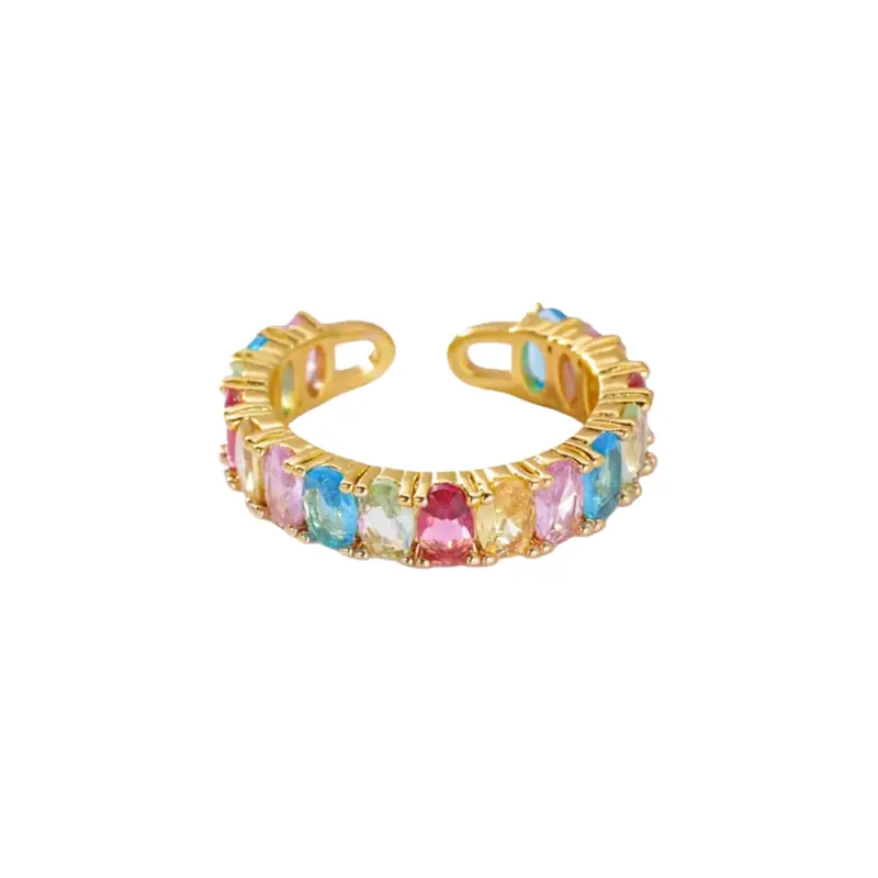 Ring ruby multicolor