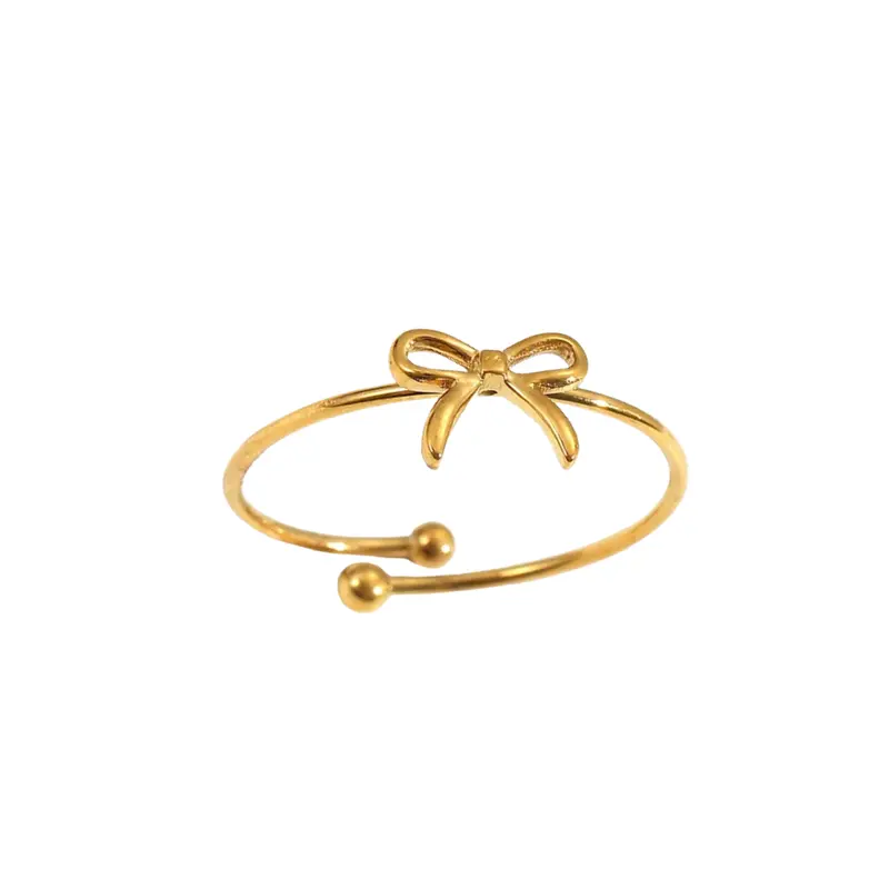 Ring tiny bow