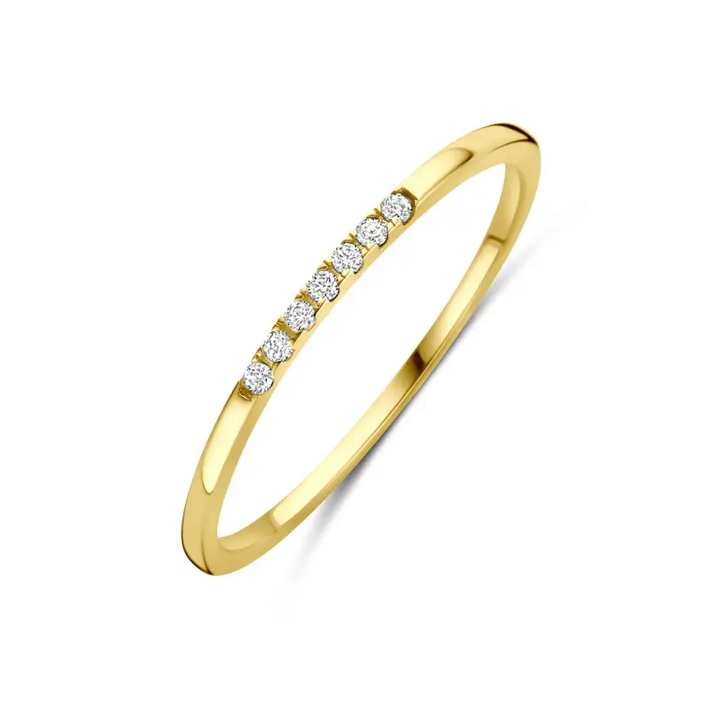 Ring zirkonia 14K geelgoud 1,25 mm – 4034320
