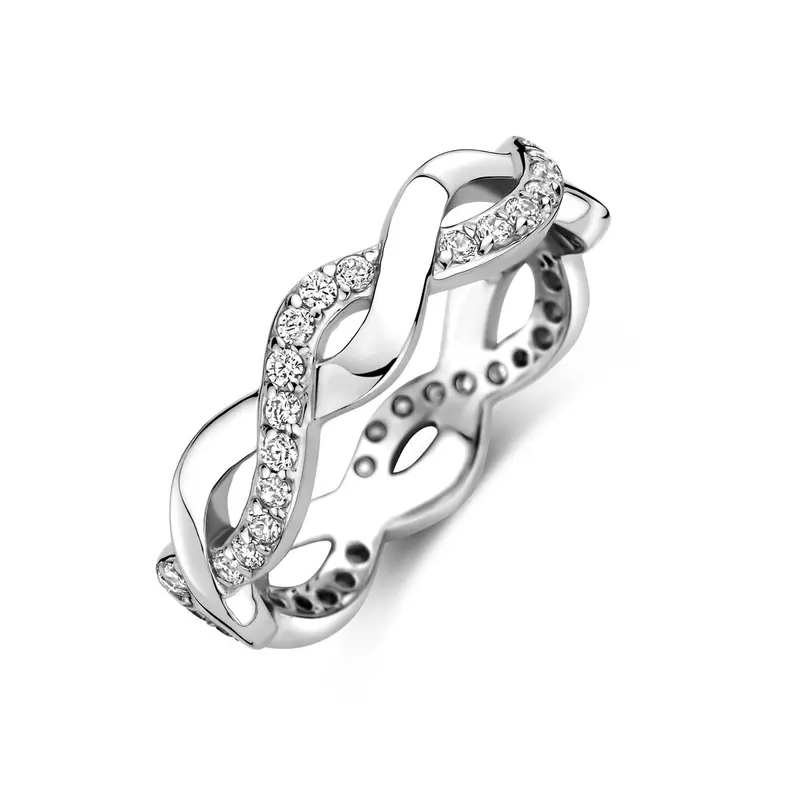 Ring zirkonia zilver 5 mm – 1341925