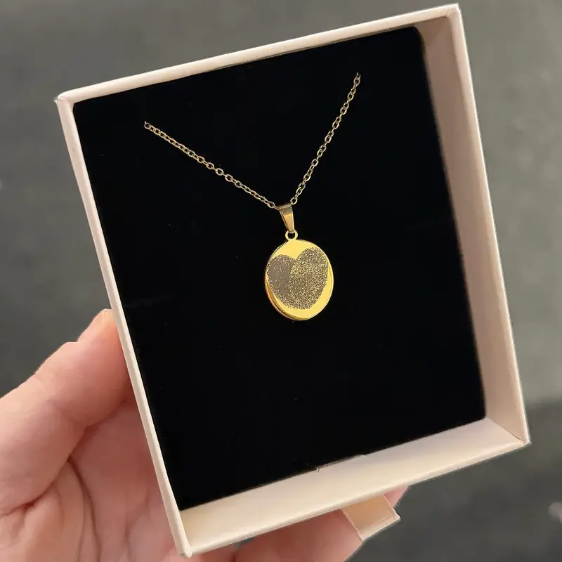 Ronde ketting | Vingerafdruk