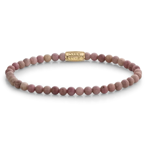 Rose Garden Gold - 4mm - Kralen Armband Dames