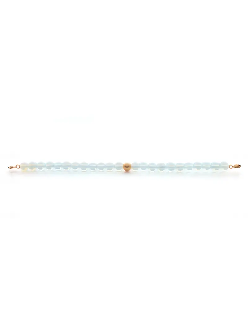 Rose Gold Clasp - Bracelet 6mm Opalite
