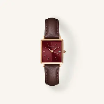 Rosefield Dameshorloge QBBLR-Q56 Rose gold 22x24mm