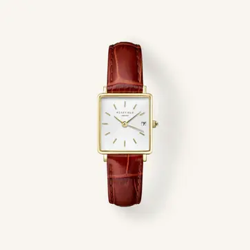 Rosefield Dameshorloge QWBLG QWBLG-Q55 Goudkleurig