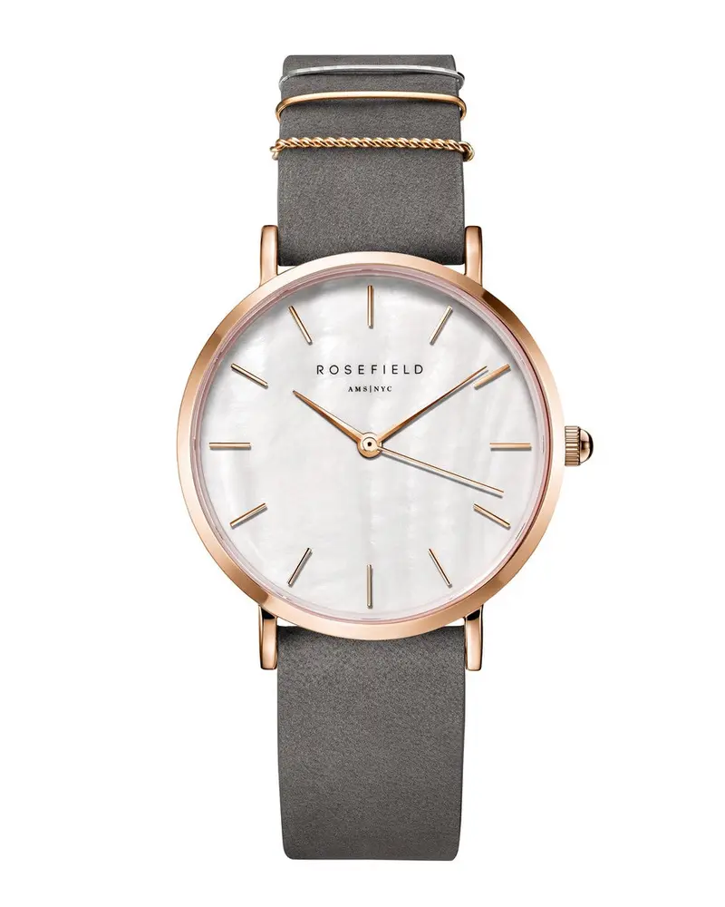 Rosefield Dameshorloge WEGR-W75 Rose gold 33mm