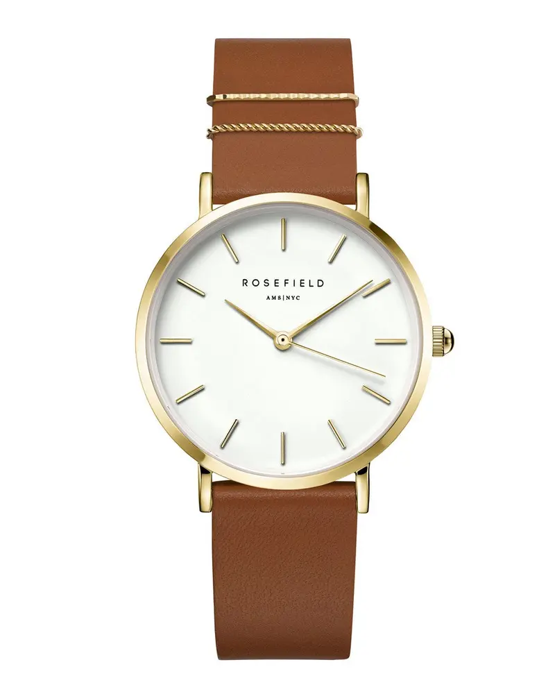 Rosefield Dameshorloge WWCG-W86 Goudkleurig 33mm