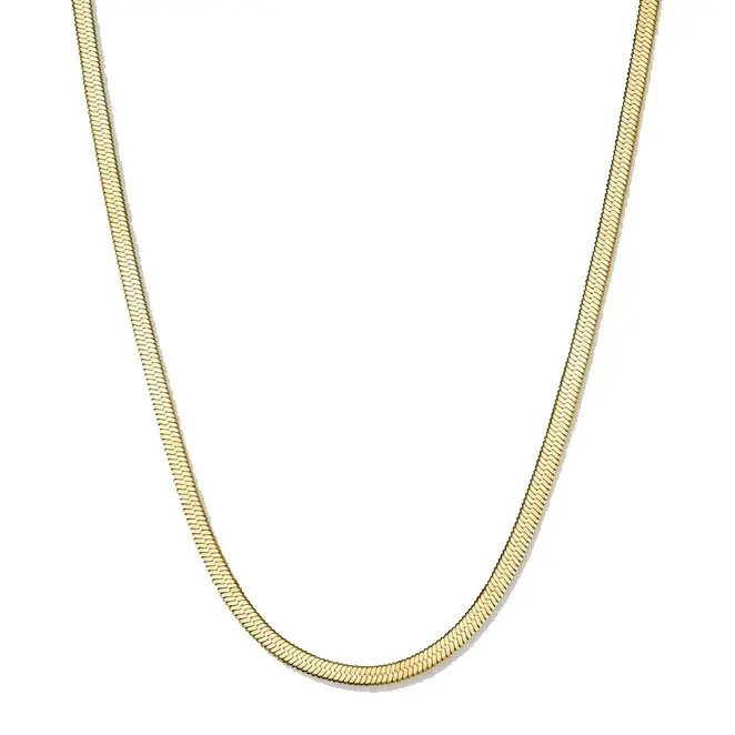 Rosefield Ketting Snake JTNFS3G-J379 Goudkleurig