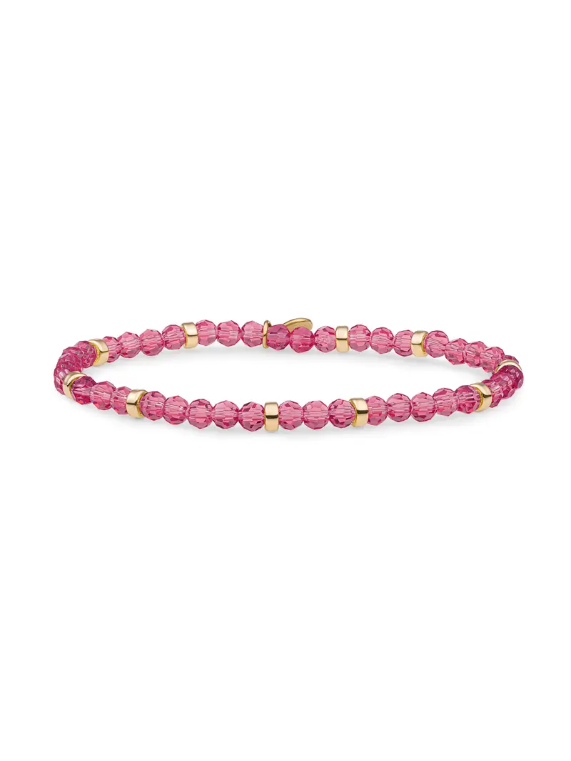 Roundel Interstellar Armband Fuchsia Quartz