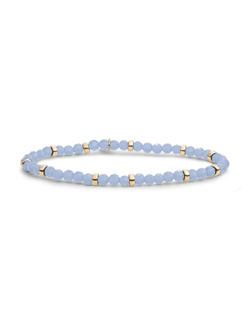 Roundel Interstellar Armband Milky Blue Jade
