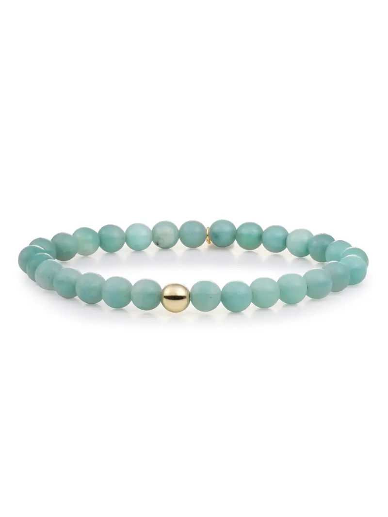 Saturn Armband Large Amazonite