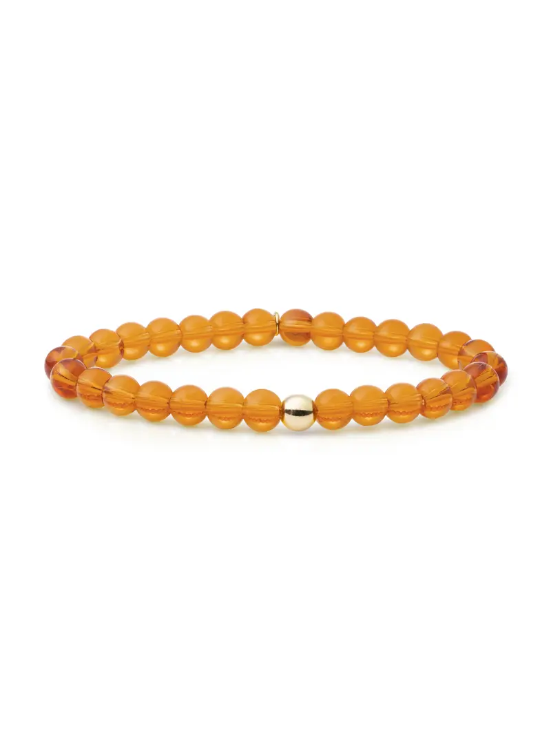 Saturn Armband Large Citrine Quartz