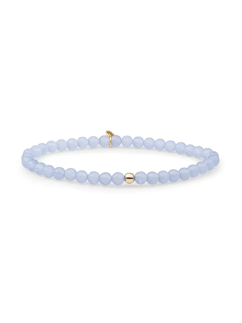 Saturn Armband Small Ice Blue Quartz