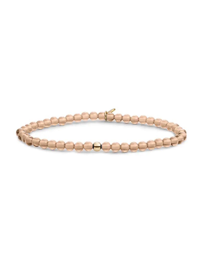 Saturn Armband Small Light Citrine Quartz