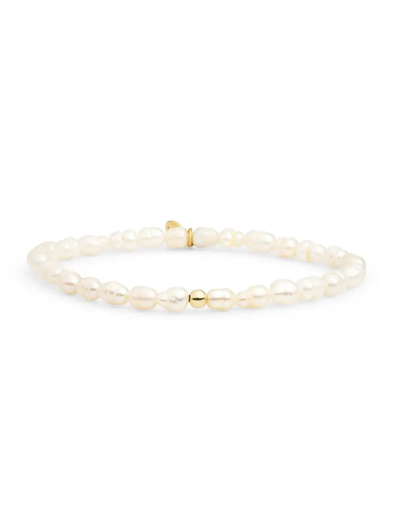 Saturn Armband Small Pearl