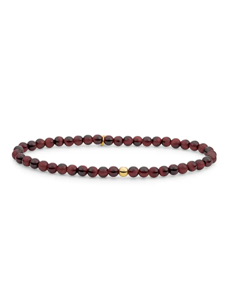 Saturn Armband Small Red Tiger Eye