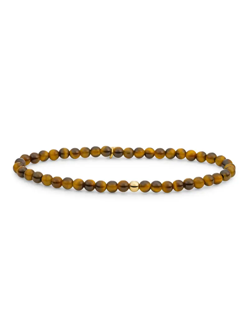 Saturn Armband Small Tiger Eye