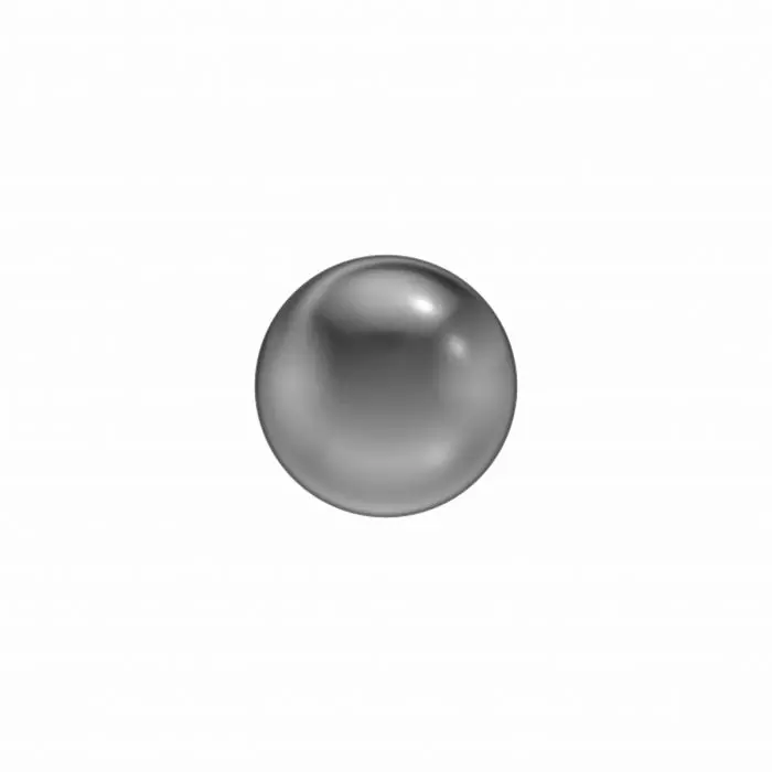 Schietoorbellen bol 4.0mm titaan