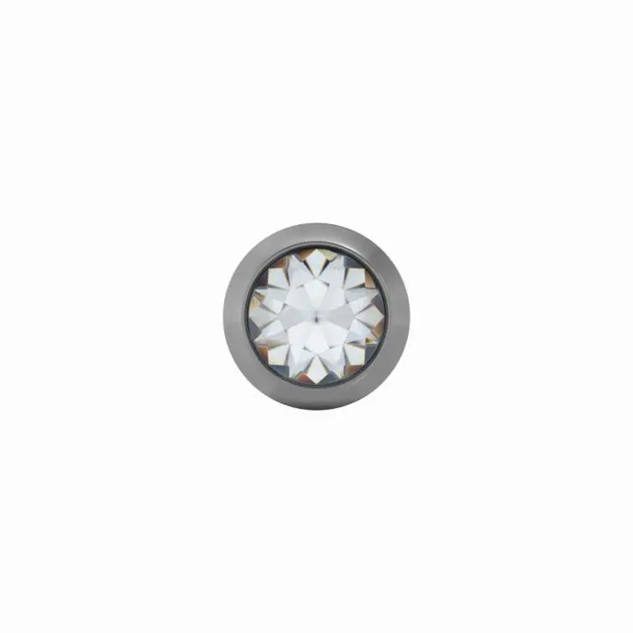 Schietoorbellen witte steen 3.0mm titaan