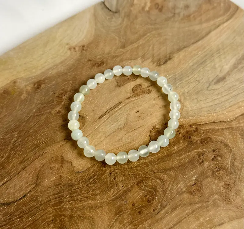Serpentijn - New Jade Kogel Armband