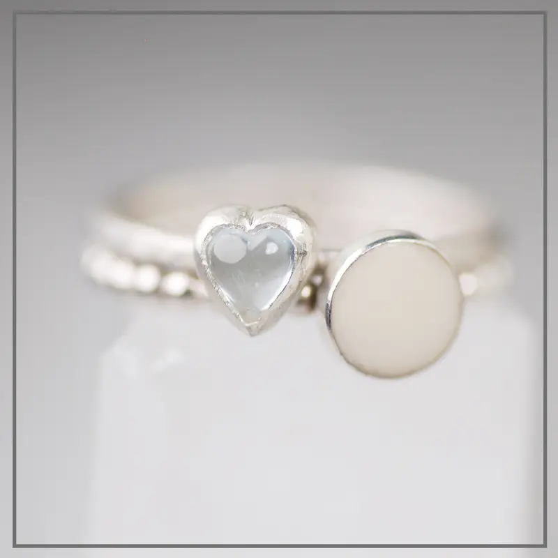 Set Pixie Blue Heart