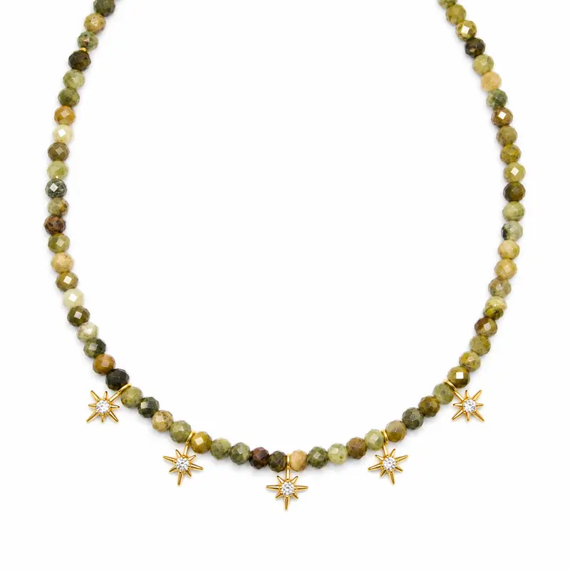 Shining gems - Groene Granaat