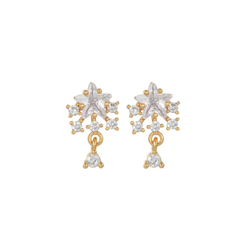 Shining star studs