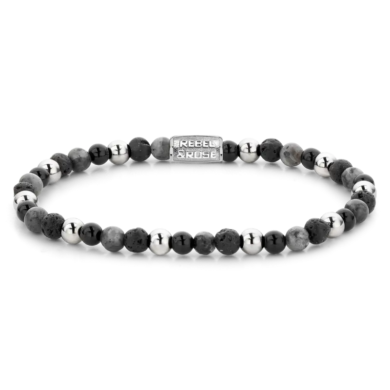 Shiny Night - 4mm - Kralen Armband Dames
