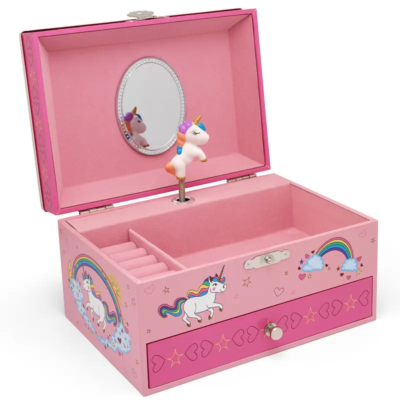 SIeradendoos Unicorn met Rand Verzilverd 7420231