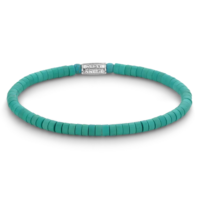 Slices - Turquoise - 4mm L