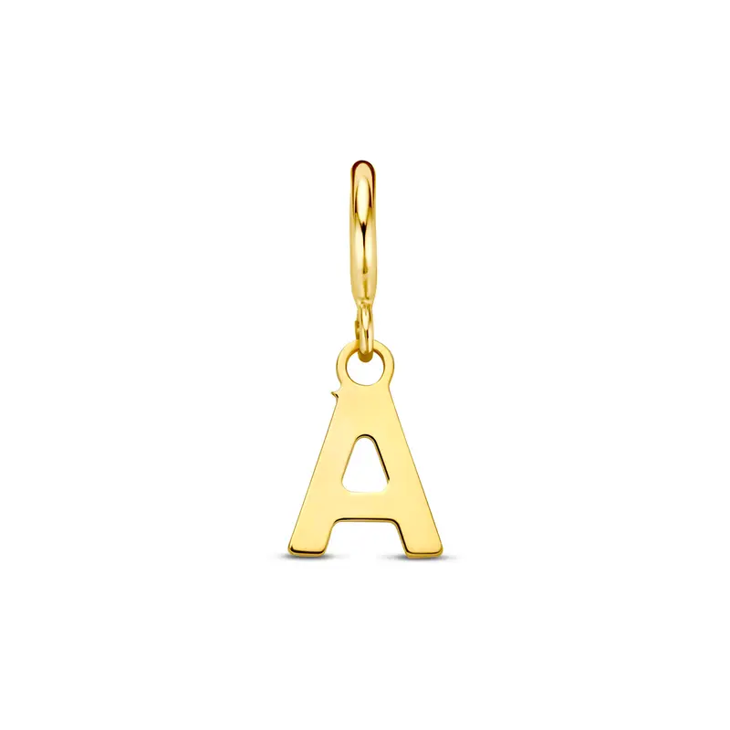 Slotbedel letter 9K geelgoud 6,5 mm – 8000675