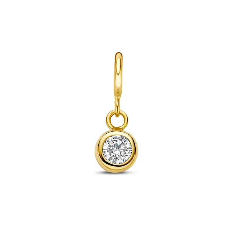 Slotbedel zirkonia 9K geelgoud 4,5 mm – 8000652