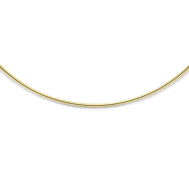 Spang collier 1,5 mm 40 cm 14K geelgoud