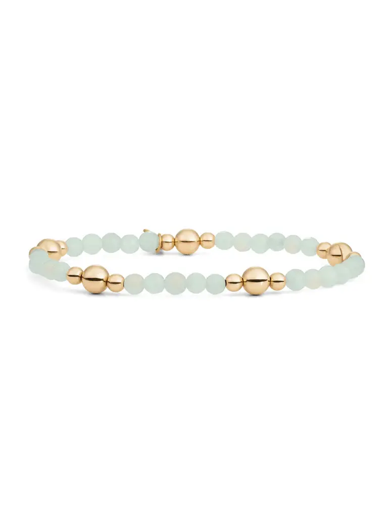 Sparkling Jewels Armband Opaliet BLK01S-G14 Zilverkleurig