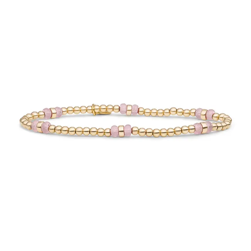 Sparkling Jewels Armband Opaliet SBG-GEM66-MIX-DBFCTRDL Goudkleurig