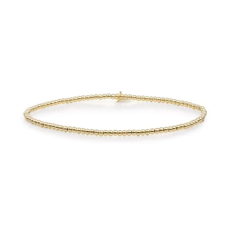 Sparkling Jewels Armband Saturn Extra Small - Gold - 2mm SB-G-2MM-ADD Goudkleurig