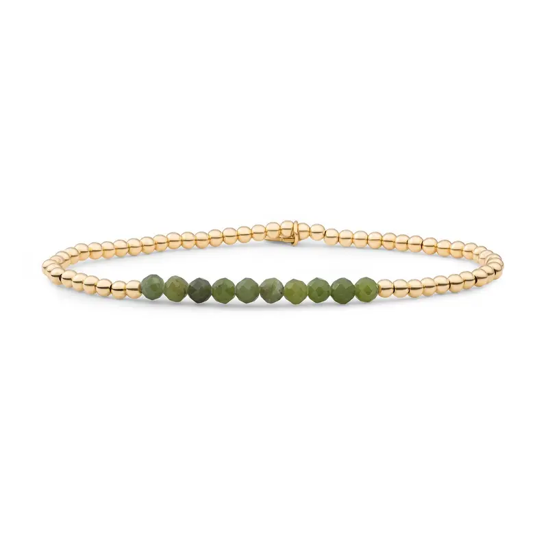 Sparkling Jewels Armband Southern SBG-GEM61-3MM-LINE Goudkleurig
