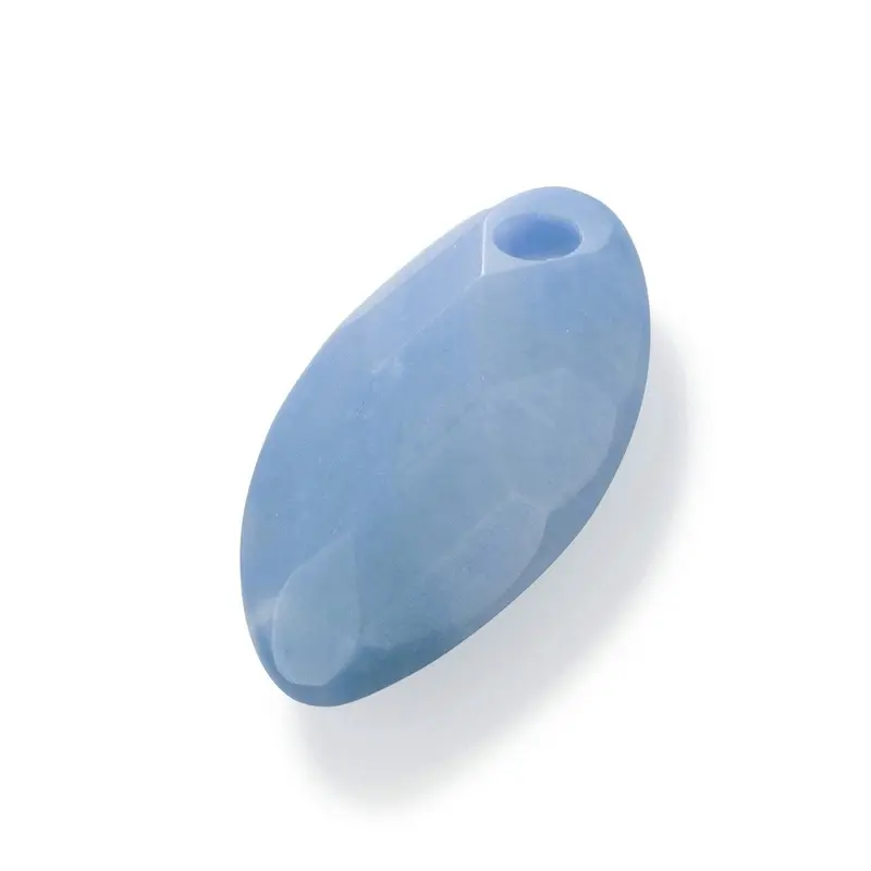 Sparkling Jewels Edelsteen Hanger Facet Leaf Blue Aventurijn PENGEM37-FCT-S
