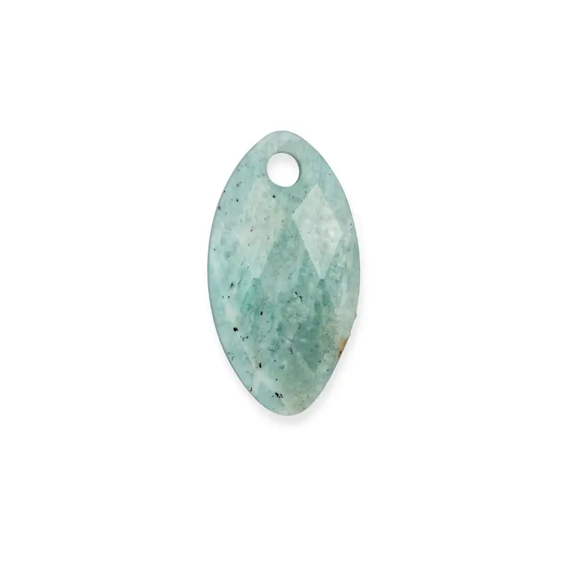 Sparkling Jewels Edelsteen Hanger Leaf Amazoniet PENGEM57-FCT-S