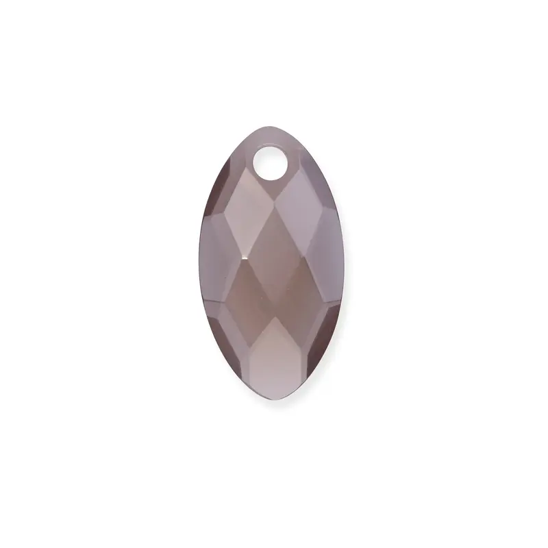 Sparkling Jewels Edelsteen Hanger Leaf Rookkwarts PENGEM23-FCT-S