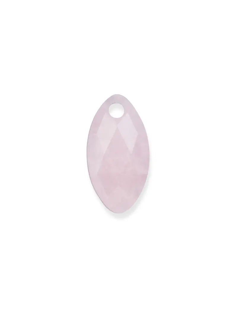 Sparkling Jewels Edelsteen Hanger Leaf Rozenkwarts PENGEM13-FCT-S