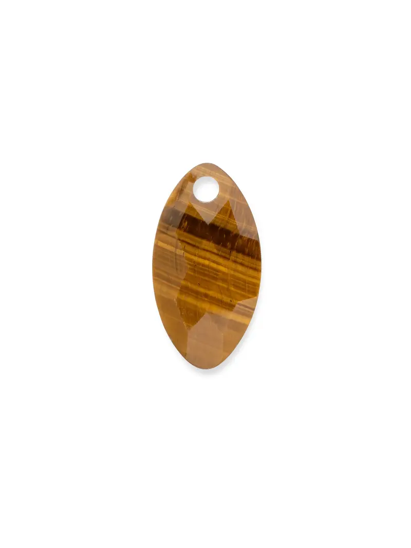 Sparkling Jewels Edelsteen Hanger Leaf Tijgeroog PENGEM09-FCT-S
