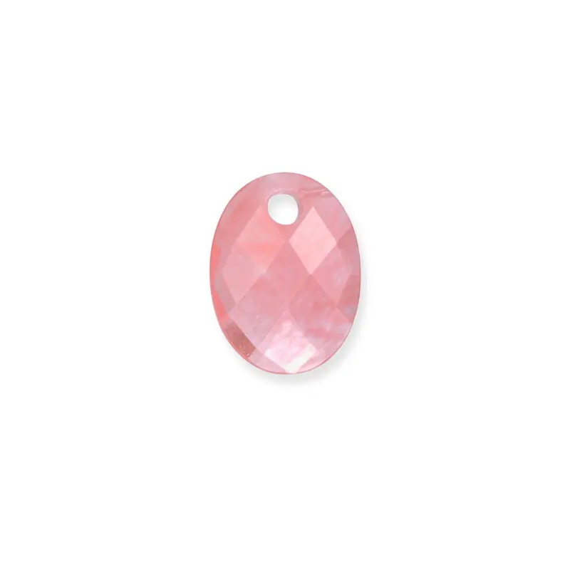 Sparkling Jewels Edelsteen Hanger Medium Oval Cherry kwarts PENGEM25-MO