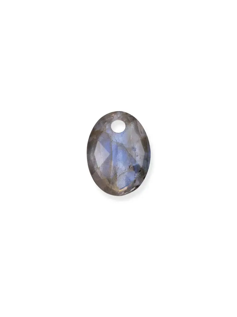 Sparkling Jewels Edelsteen Hanger Medium Oval Labradoriet PENGEM18-MO