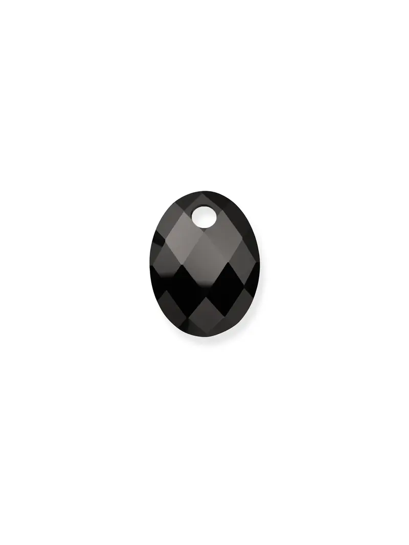 Sparkling Jewels Edelsteen Hanger Medium Oval Onyx PENGEM07-MO