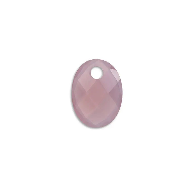 Sparkling Jewels Edelsteen Hanger Medium Oval - Pink Opaliet PENGEM66-MO