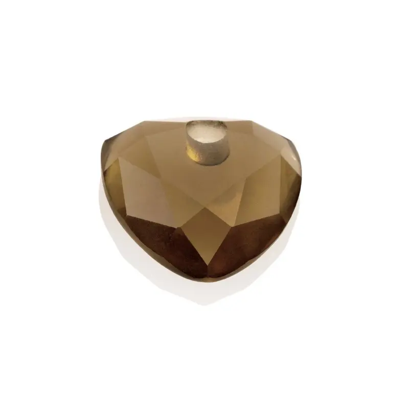 Sparkling Jewels Edelsteen Hanger Trillion Cut Rookkwarts PENGEM23-TRI
