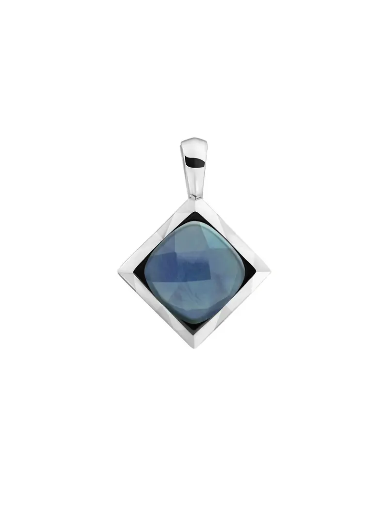 Sparkling Jewels Hanger Kwarts SP32-G67 Zilverkleurig