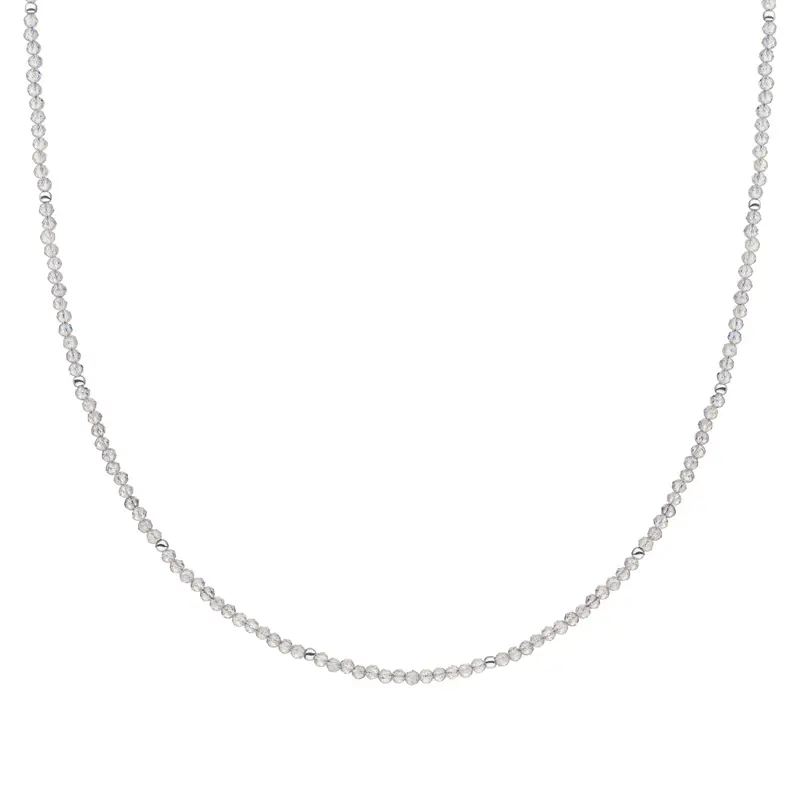 Sparkling Jewels Hanger Labradoriet NLK04S-G18 Bicolor