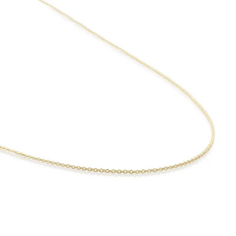 Sparkling Jewels Ketting Anchor chain SNGM042 Goudkleurig